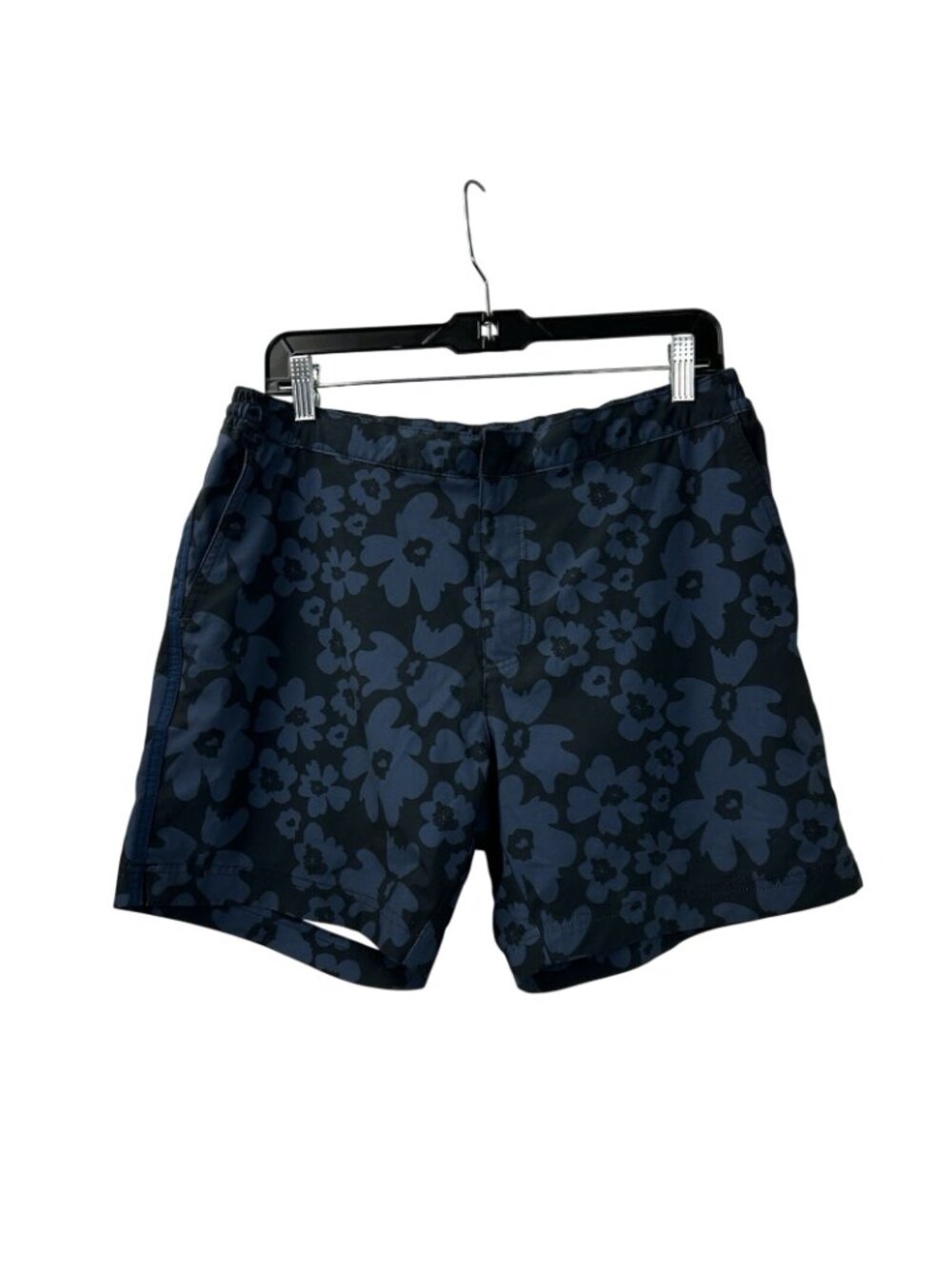 Fair Harbor Men’s 32 The Sextant Trunk Navy Blue Floral Print Board Swim Shorts - Picture 12 of 16